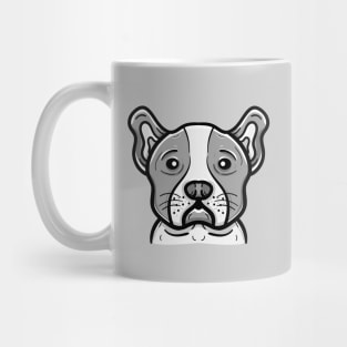 Cute boston terrier dog Mug